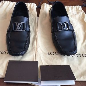 Louis Vuitton Signature Hand-Sewn Moccasin Loafers